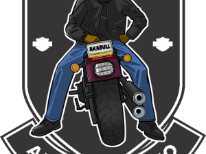 akabullmoto sticker