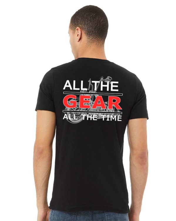 All The Gear All The Time Motorcycle T-shirt