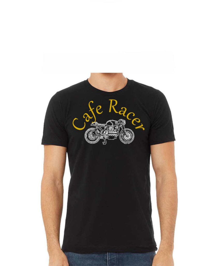 Caferacer motorcycle tshirt