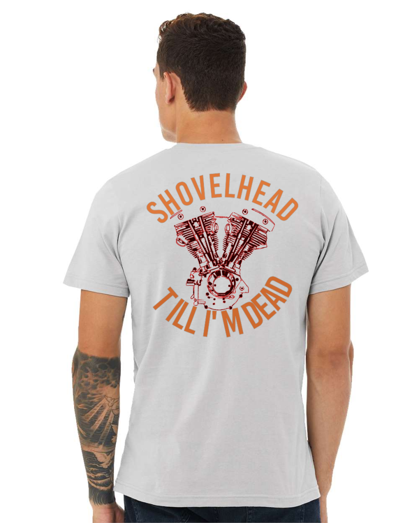 Shovelhead Till I'm Dead Motorcycle T Shirt